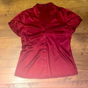 Dressy red top from Limited